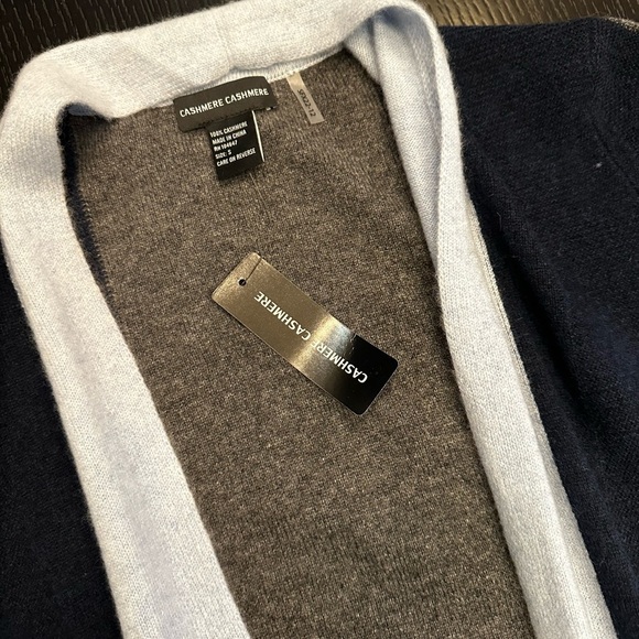 CASHMERE CASHMERE *NWT* 100% Cashmere Cardigan - Picture 4 of 7
